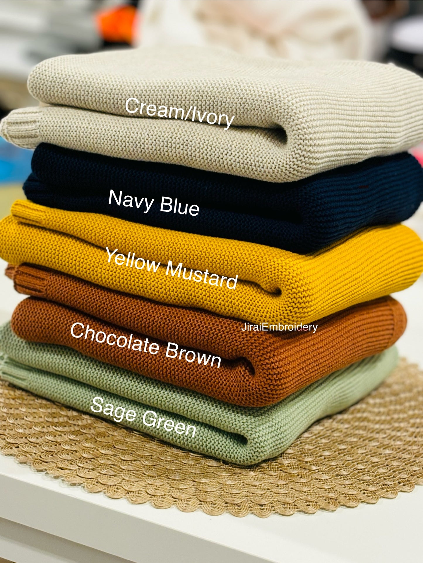 Personalized Theme Blanket (First Letter only)