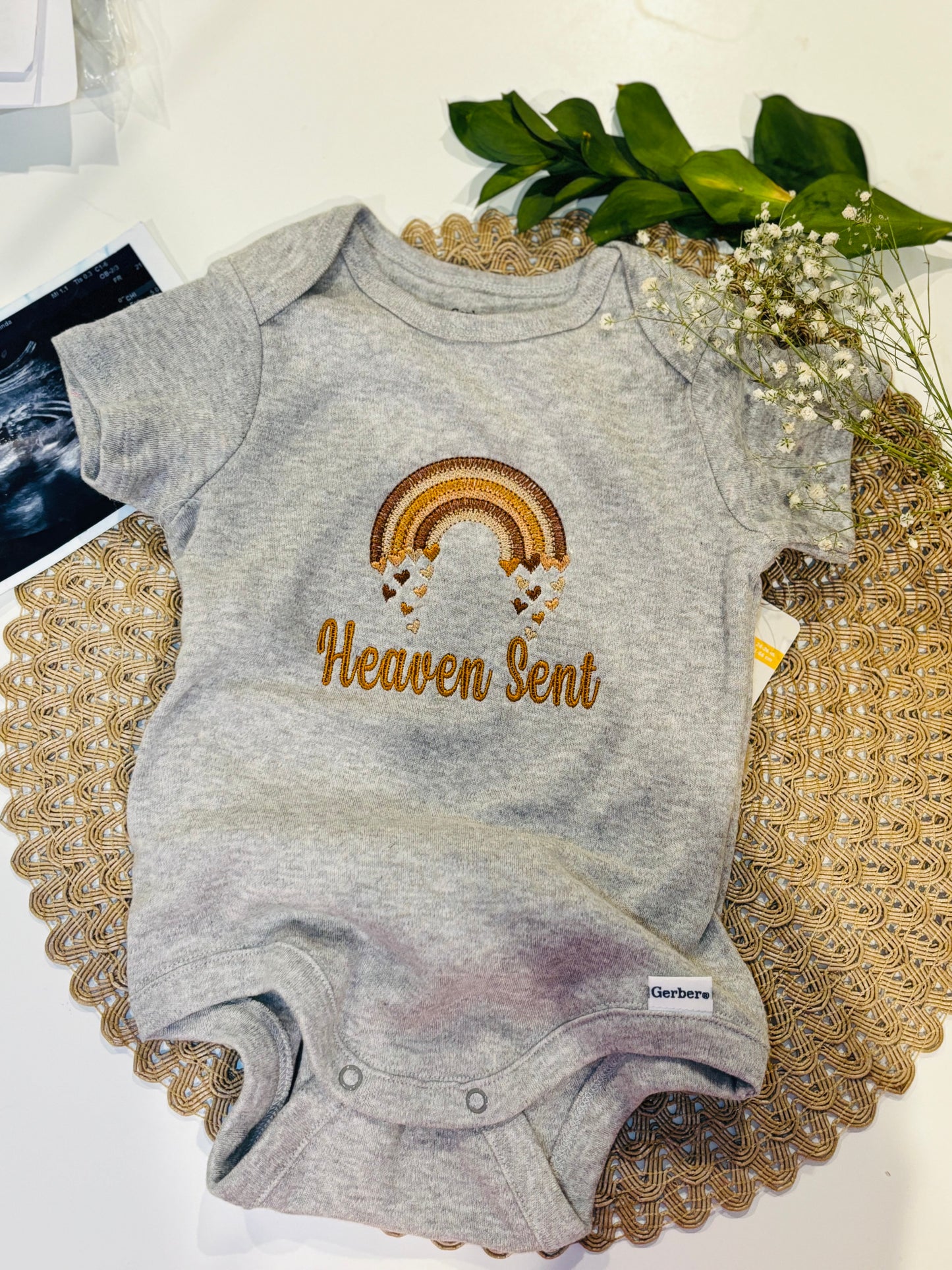 Heaven Sent Baby Onesie