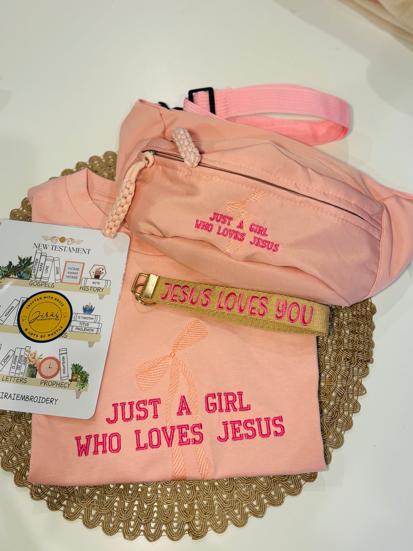 JUST A GIRL WHO LOVES JESUS GIFT BOX