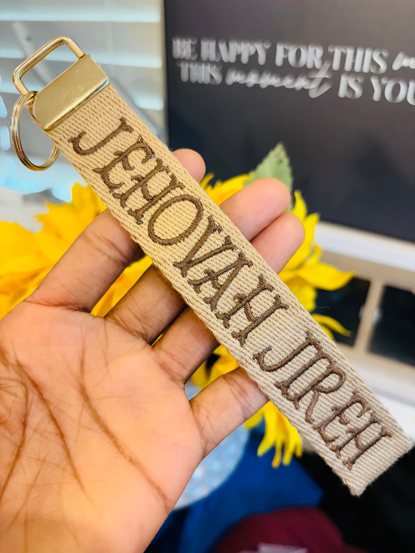 FAITH WRISTLET KEYCHAIN