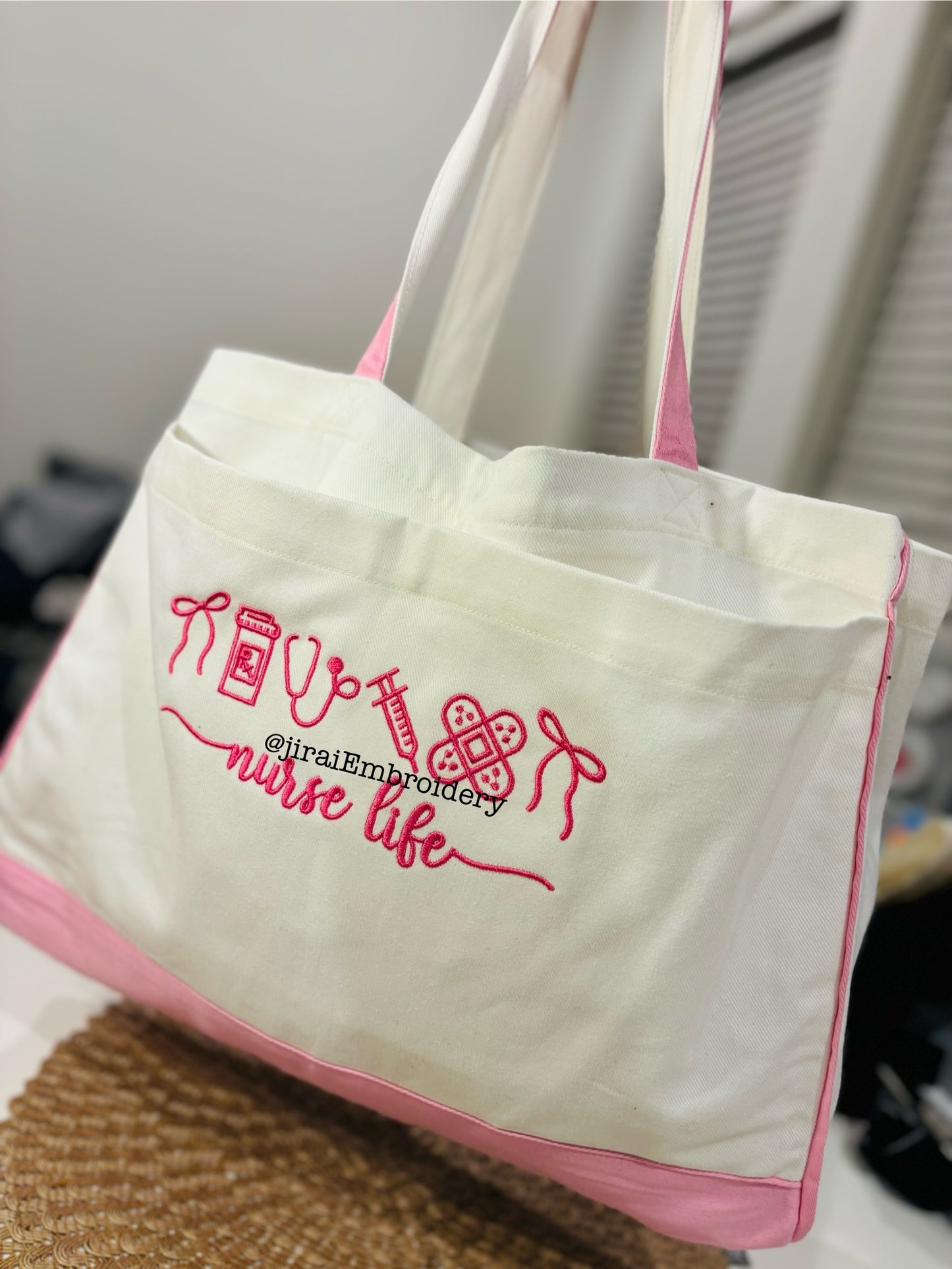 NURSE LIFE TOTE BAG