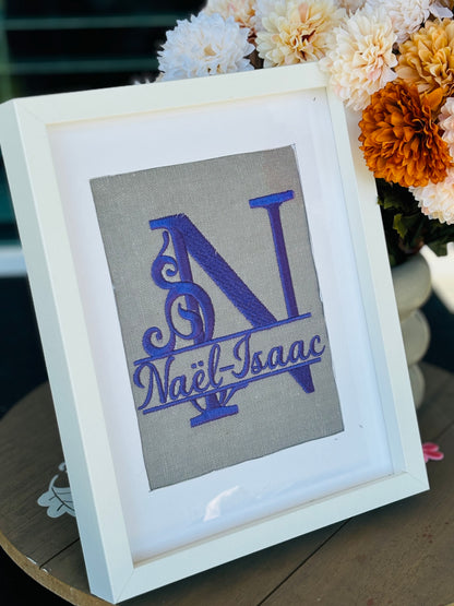 Name Frame Monogram
