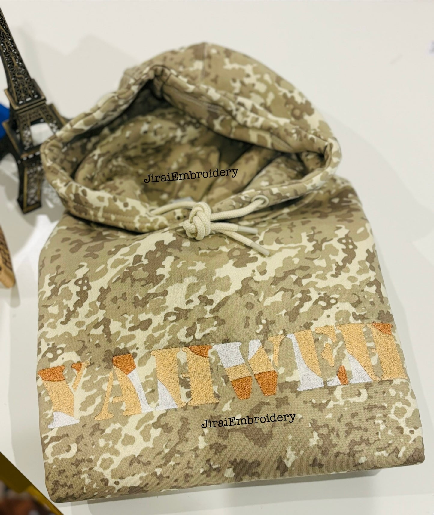 YAHWEH  CAMO HOODIE