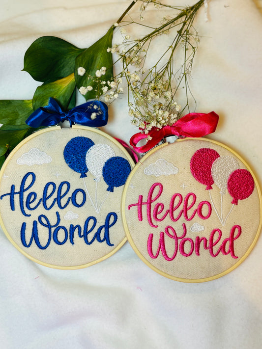 Hello World Sign