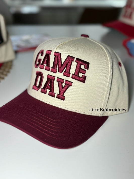 Game Day Puff Embroidered Two-Tone Trucker Hat (6Pk)