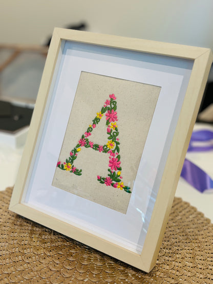 Name Frame Initials Only