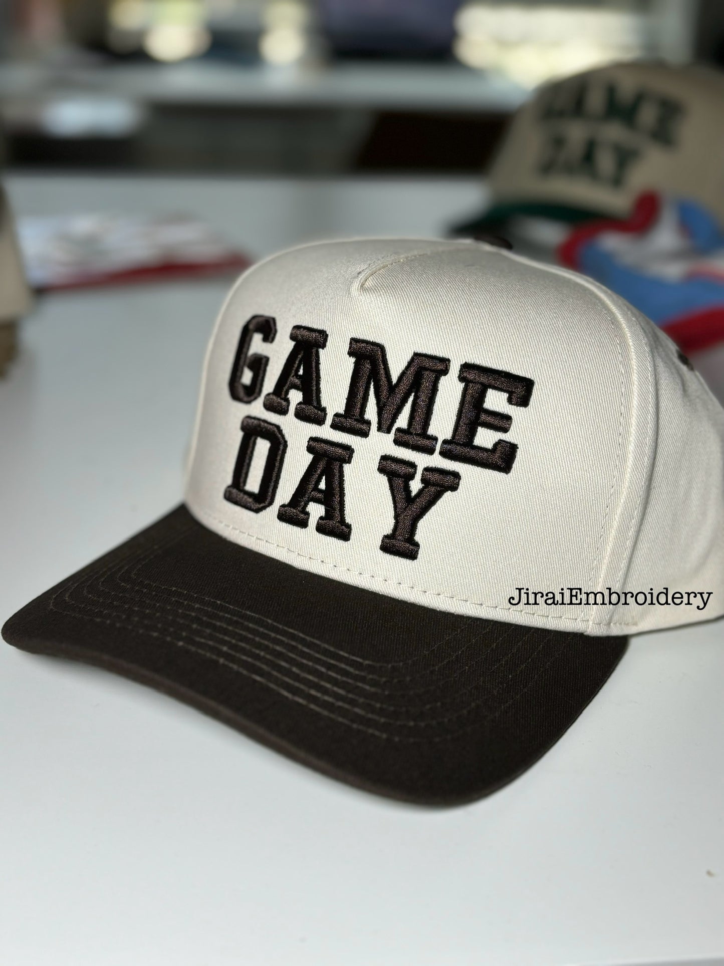 Game Day Puff Embroidered Two-Tone Trucker Hat (6Pk)