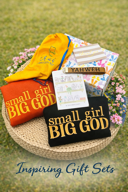 SMALL GIRL-BIG GOD|GIFT SET