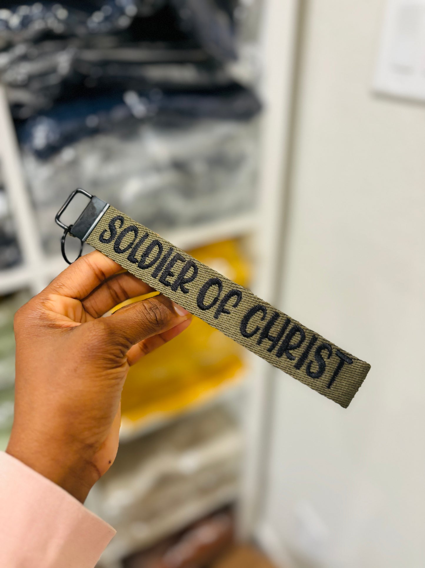 SOLDIER OF CHRIST- Keychain
