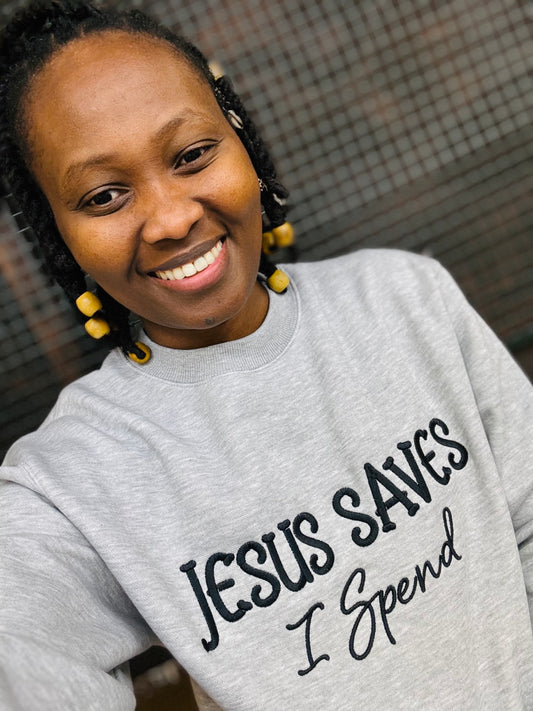 JESUS SAVES SWEATSHIRT