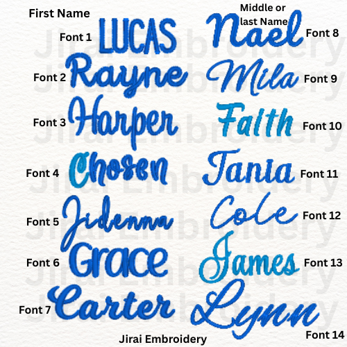 Personalized 3D Embroidered Knit Blanket