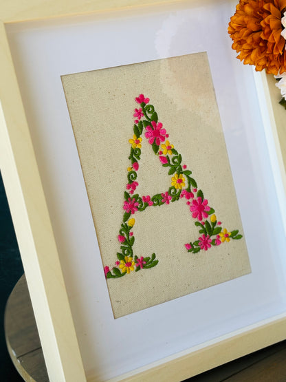 Name Frame Initials Only