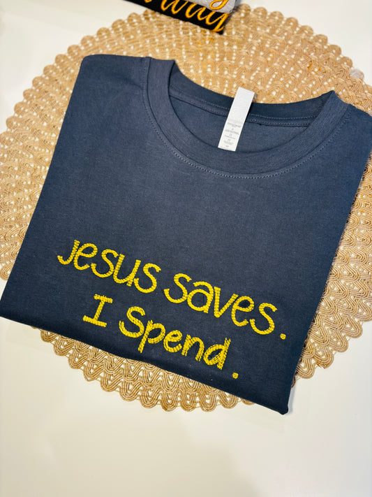 JESUS SAVES T-SHIRT