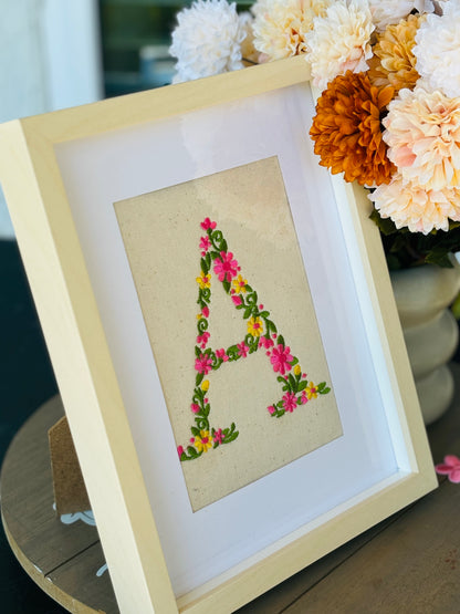 Name Frame Initials Only