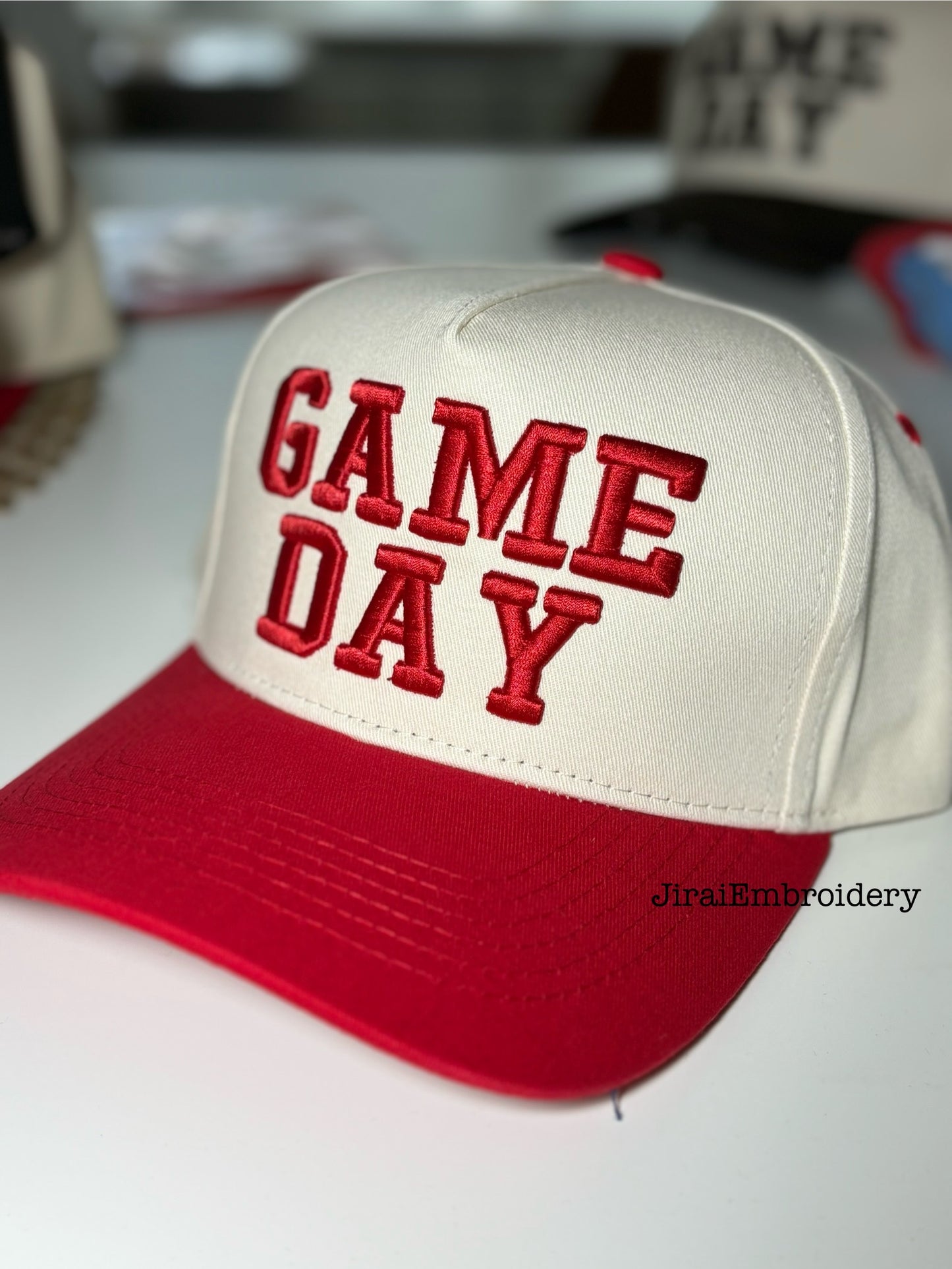 Game Day Puff Embroidered Two-Tone Trucker Hat (6Pk)