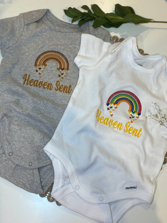 Heaven Sent Baby Onesie