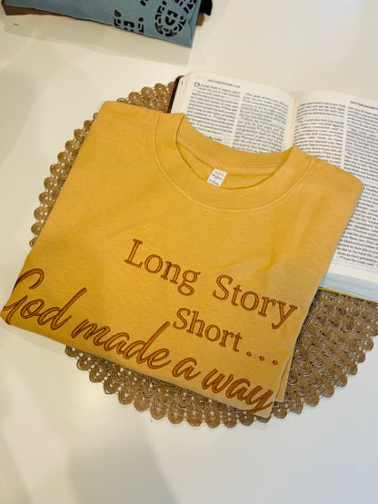 GOD MADE A WAY T-SHIRT