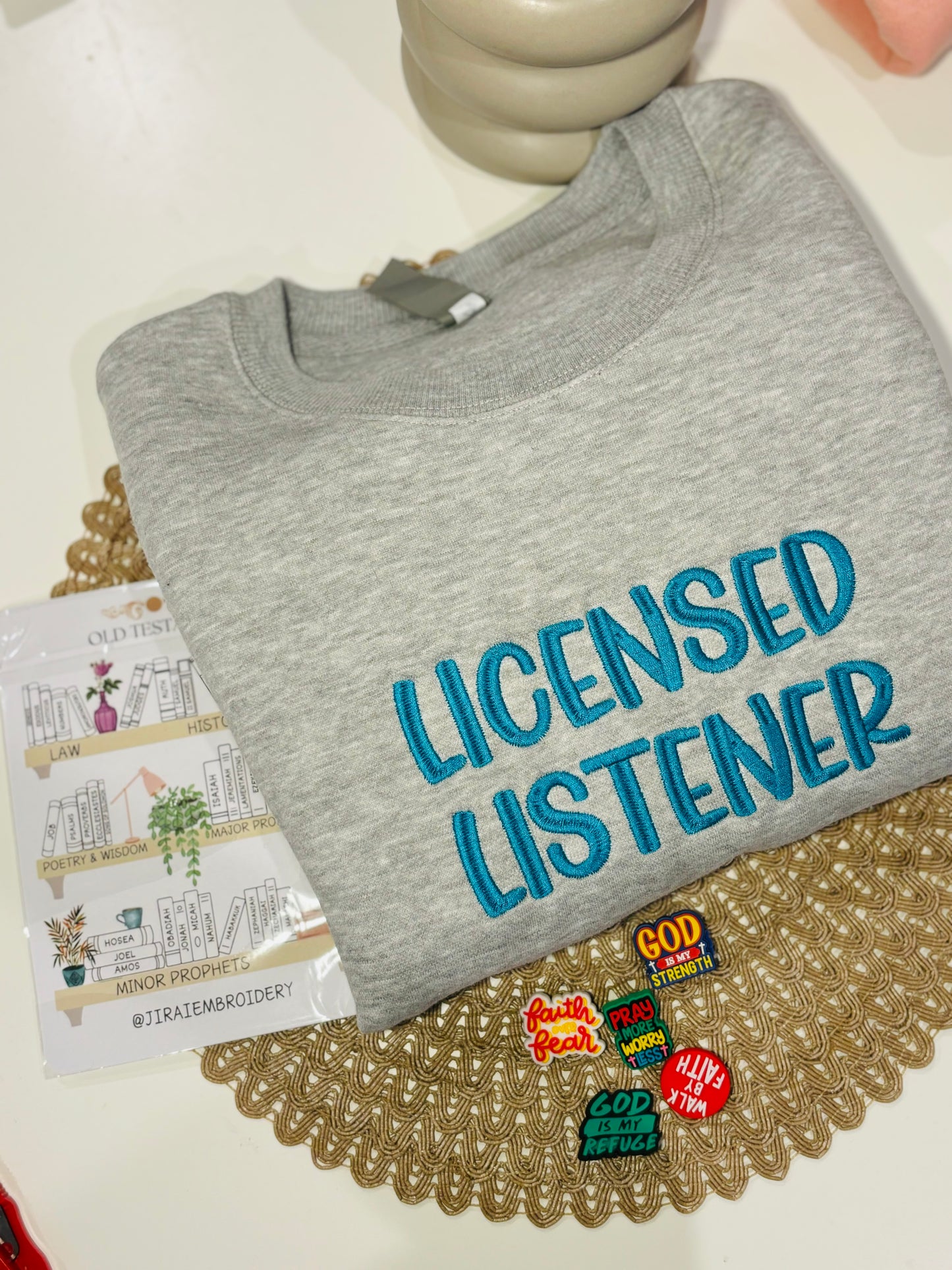 LICENSED LISTENER SWEATSHIRT