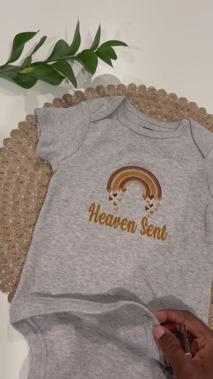 Heaven Sent Baby Onesie