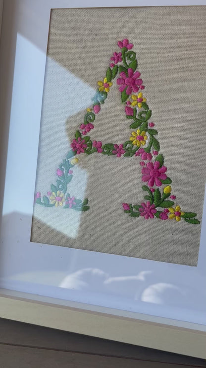 Name Frame Initials Only